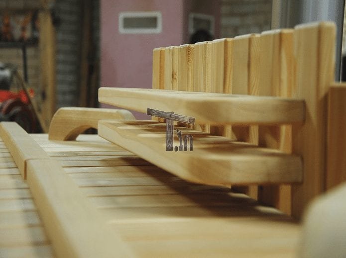 Badezuber Holz Minibar 2
