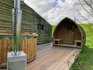 Außensauna Gartensauna Iglu Pod (2)