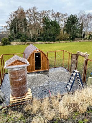 Außensauna Gartensauna Iglu Pod (4)