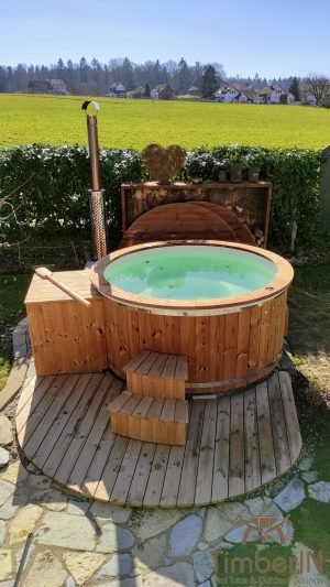 Badefass Badezuber Mit Whirlpool Wellness Royal (1)