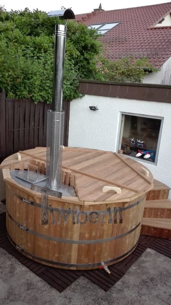 Holzbadezuber Deluxe Thermoholz mit Innenofen, Alexander, Merchweiler, Deutschland 2 Holzbadezuber Deluxe Thermoholz Mit Innenofen, Alexander, Merchweiler, Deutschland