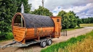Sauna Anhänger kaufen – Saunawagen mit Umkleidekabine