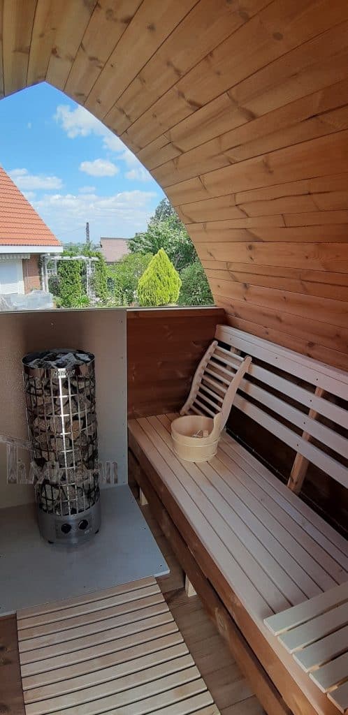 AUSSENSAUNA FÜR GARTEN IGLU DESIGN, Ingo Und Britt, Gemeinde Angersdorf, Deutschland (1)