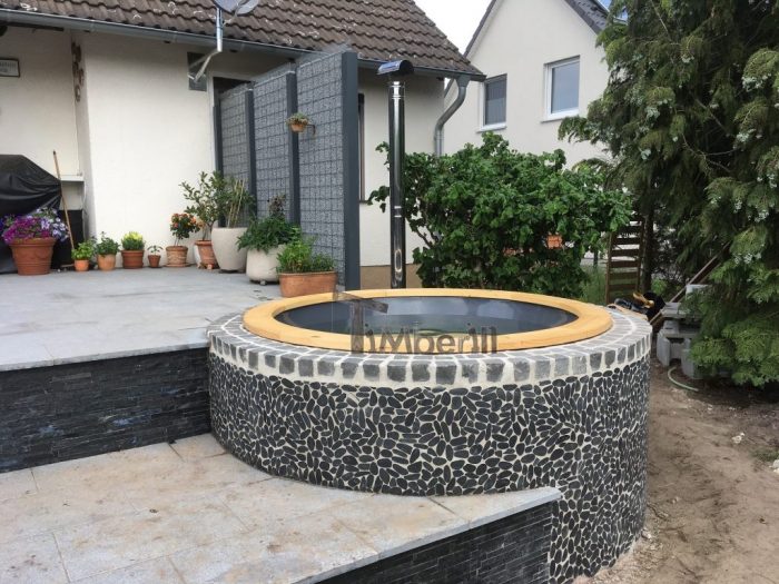 Badezuber Fiberglas Terrasse Einbaumodell Mit Konischen Wänden, Oliver, Burgwedel, Deutschland (3)