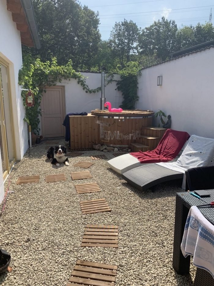 BADEFASS GFK THERMOHOLZ MIT INTEGRIERTEM OFEN WELLNESS ROYAL, Florian, Schöndorf-Lonzenburg, Deutschland 5 BADEFASS GFK THERMOHOLZ MIT INTEGRIERTEM OFEN WELLNESS ROYAL, Florian, Schöndorf Lonzenburg, Deutschland (1)