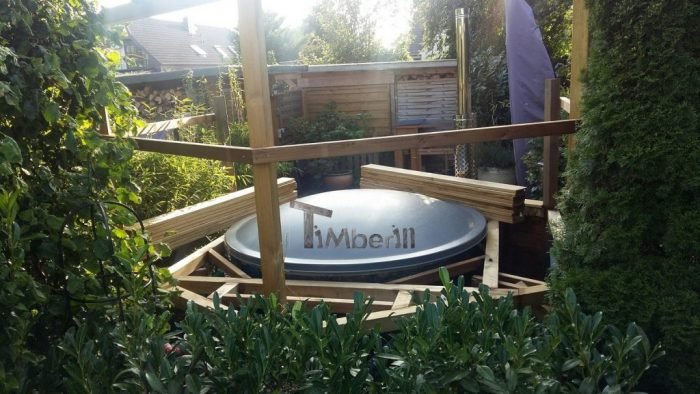 Badezuber Fiberglas Terrasse Einbaumodell mit konischen Wänden, Daniel, Barsbüttel, Deutschland 5 Badezuber Fiberglas Terrasse Einbaumodell Mit Konischen Wänden, Daniel, Barsbüttel, Deutschland (5)