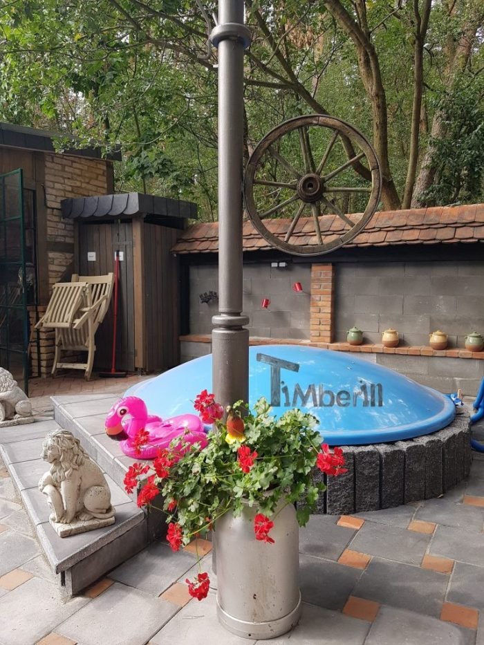 BADETONNE FIBERGLAS TERRASSE EINBAUMODELL, Mareike, Nuthetal, Deutschland 3 BADETONNE FIBERGLAS TERRASSE EINBAUMODELL, Mareike, Bei Wulfert, Deutschland (2)