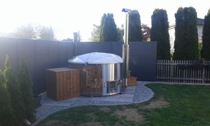 Badefass gfk Thermoholz mit integriertem Ofen Wellness Royal, Christian, Neukirchen am Walde, Deutschland 6 Badefass Gfk Thermoholz Mit Integriertem Ofen Wellness Royal, Christian, Neukirchen Am Walde, Deutschland (5)