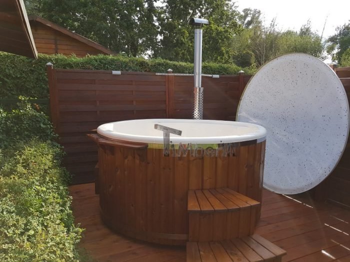 Badefass gfk Thermoholz mit integriertem Ofen Wellness Royal, Klaus, Oranienburg, Deutschland 2 Badefass Gfk Thermoholz Mit Integriertem Ofen Wellness Royal, Klaus, Oranienburg, Deutschland (1)