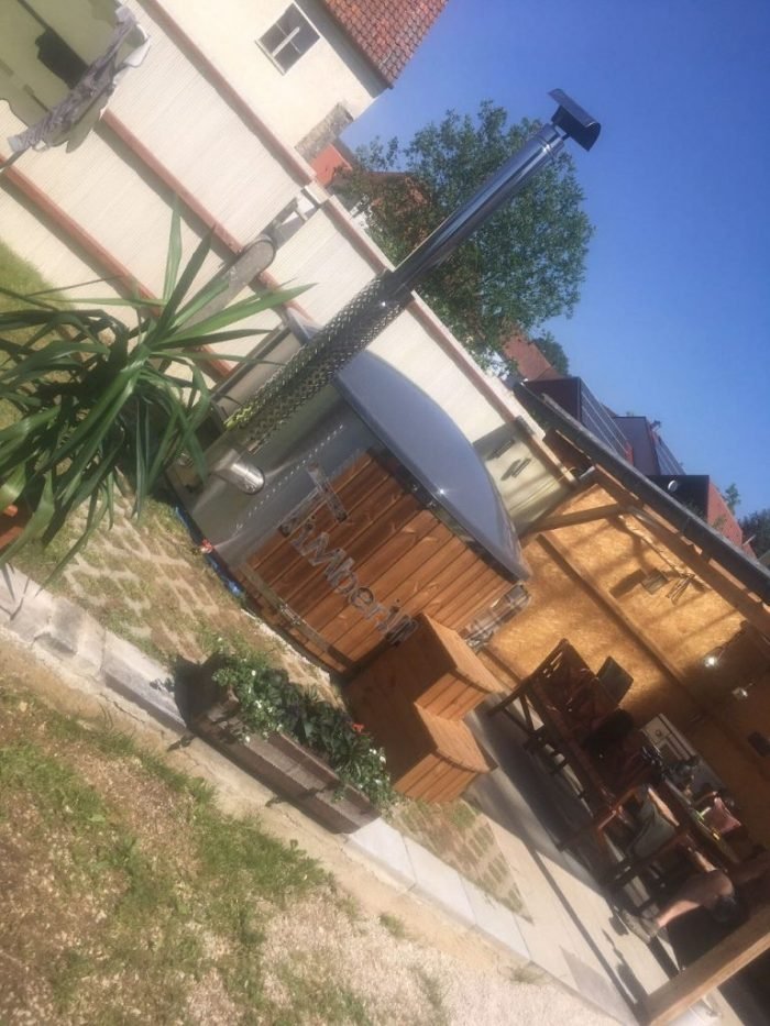 Badefass gfk Thermoholz mit integriertem Ofen Wellness Royal, Thomas, Kümmersbruck, Deutschland 2 Badefass Gfk Thermoholz Mit Integriertem Ofen Wellness Royal, Thomas, Kümmersbruck, Deutschland