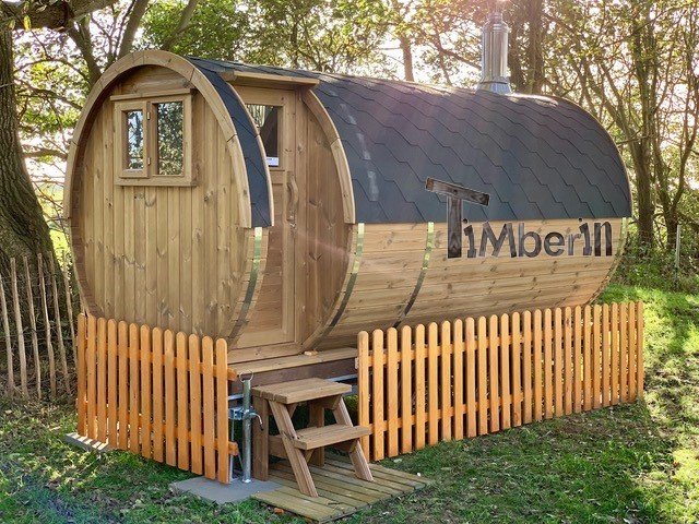 Außensauna mit Anhänger mit Panoramafenster, Ankleideraum und Harvia Holzofen, Wolfgang, Ockholm, Deutschland 2 Außensauna Mit Anhänger Mit Panoramafenster, Ankleideraum Und Harvia Holzofen, Wolfgang, Ockholm, Deutschland (2)