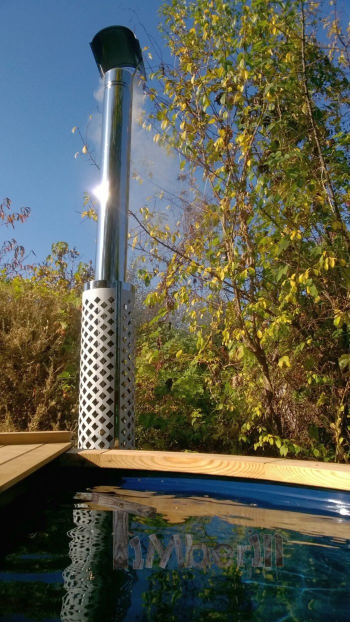 Badezuber GFK Lärche mit integriertem Ofen Wellness Deluxe, Ines, Berlin, Deutschland 5 Badezuber GFK Lärche Mit Integriertem Ofen Wellness Deluxe, Ines, Berlin, Deutschland (5)