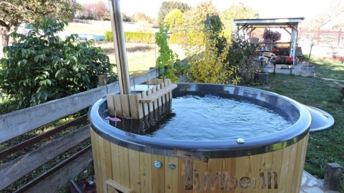 Badezuber GFK Lärche mit integriertem Ofen Wellness Deluxe, Thomas, Selchenbach, Deutschland 8 Badezuber GFK Lärche Mit Integriertem Ofen Wellness Deluxe, Thomas, Selchenbach, Deutschland (20)