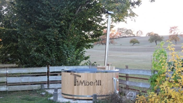 Badezuber GFK Lärche mit integriertem Ofen Wellness Deluxe, Thomas, Selchenbach, Deutschland 12 Badezuber GFK Lärche Mit Integriertem Ofen Wellness Deluxe, Thomas, Selchenbach, Deutschland (24)