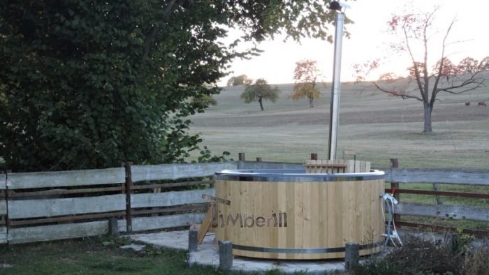 Badezuber GFK Lärche mit integriertem Ofen Wellness Deluxe, Thomas, Selchenbach, Deutschland 13 Badezuber GFK Lärche Mit Integriertem Ofen Wellness Deluxe, Thomas, Selchenbach, Deutschland (25)