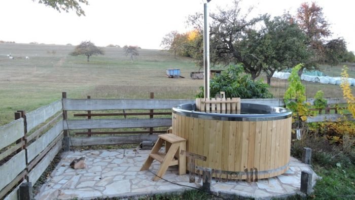 Badezuber GFK Lärche mit integriertem Ofen Wellness Deluxe, Thomas, Selchenbach, Deutschland 16 Badezuber GFK Lärche Mit Integriertem Ofen Wellness Deluxe, Thomas, Selchenbach, Deutschland (28)