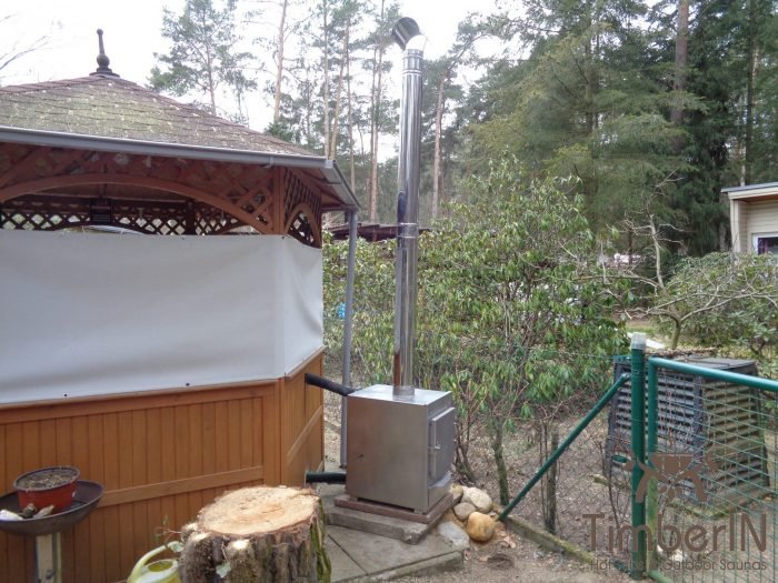 Badetonne Oval mit Fiberglaseinsatz für 2 Personen, Guenter, Beelitz, Deutschland 3 Badetonne Oval Mit Fiberglaseinsatz Für 2 Personen, Guenter, Beelitz, Deutschland (2)