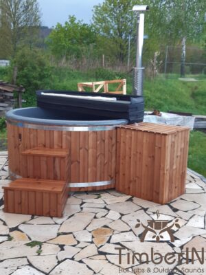 Badezuber Badefass Hot Tube Mit Whirlpool Holzofen TimberIN Rojal, Michael, Sonneberg, Deutschland (2)