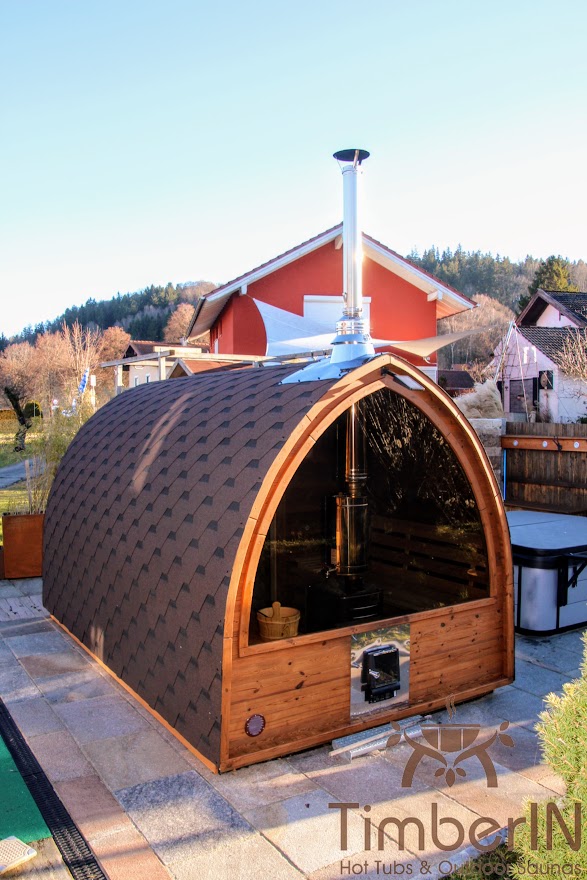 Außensauna Gartensauna Iglu Pod (2)