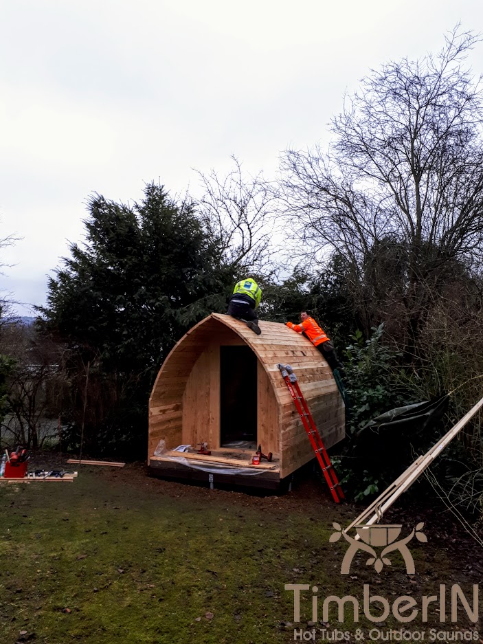 Aussensauna Gartensauna Iglu Pod 4 1