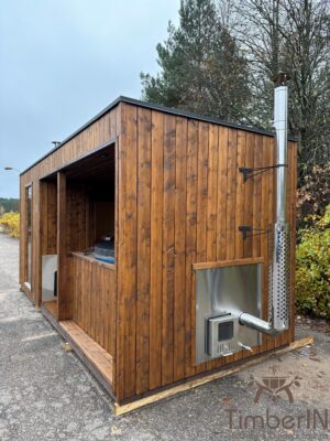 Moderne Garten Sauna Mit Whirlpool (1)