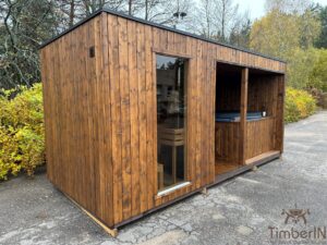 Moderne Garten Sauna Mit Whirlpool (8)